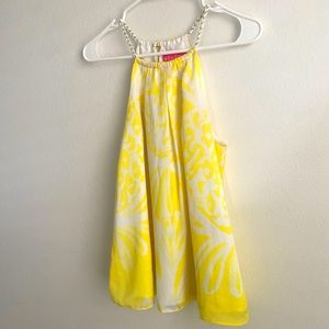 Lilly Pulitzer for Target Yellow Top